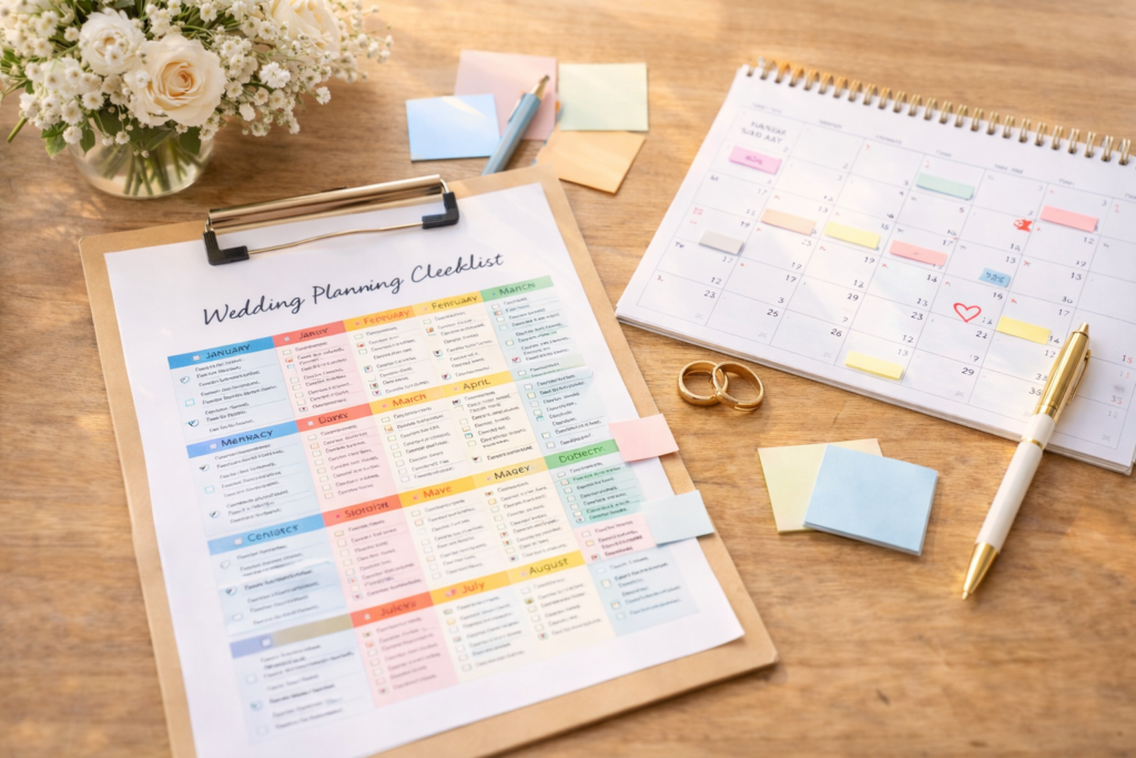 checklist do casamento