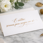 frases para convite de casamento