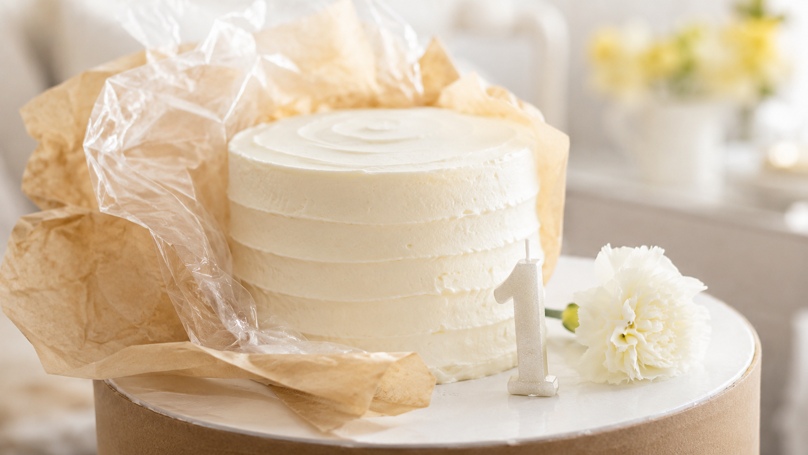 topo do bolo de casamento guardado para comer no primeiro aniversário, tradição das bodas de papel
